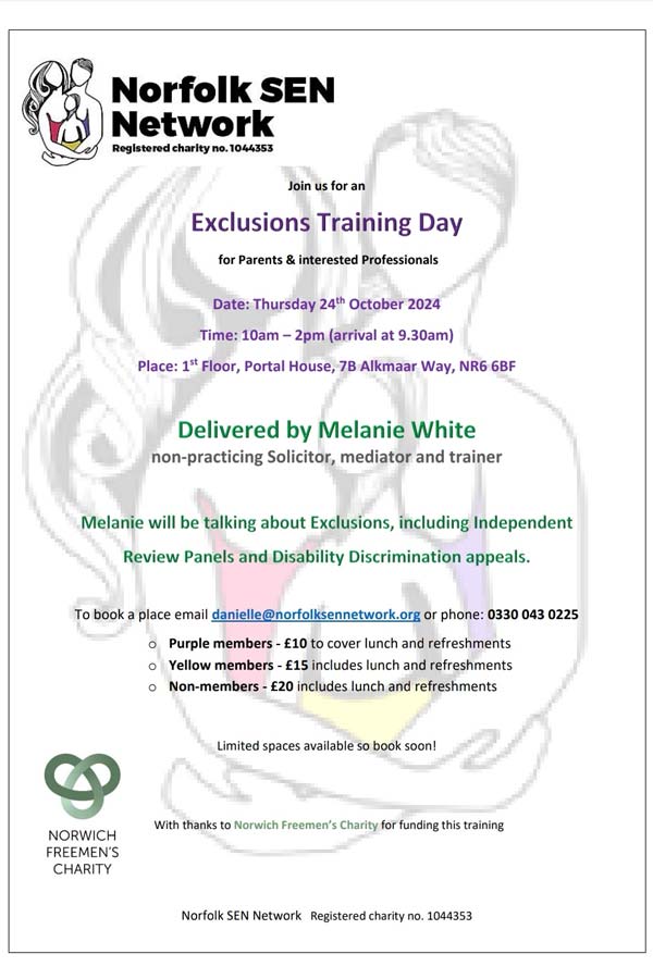 Exclusions training day